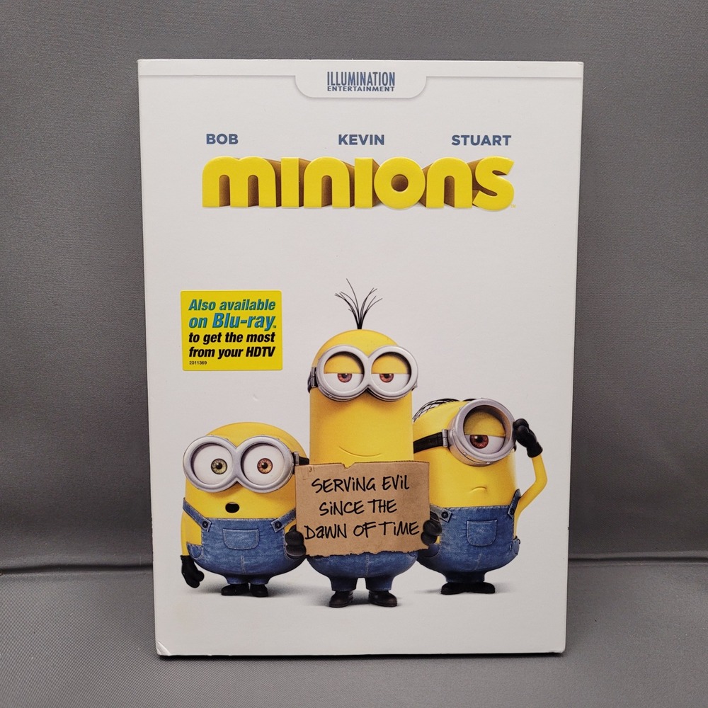 Minions (DVD, 2015) Bullock, Hamm, Keaton, Allison, Coffin, Renaud